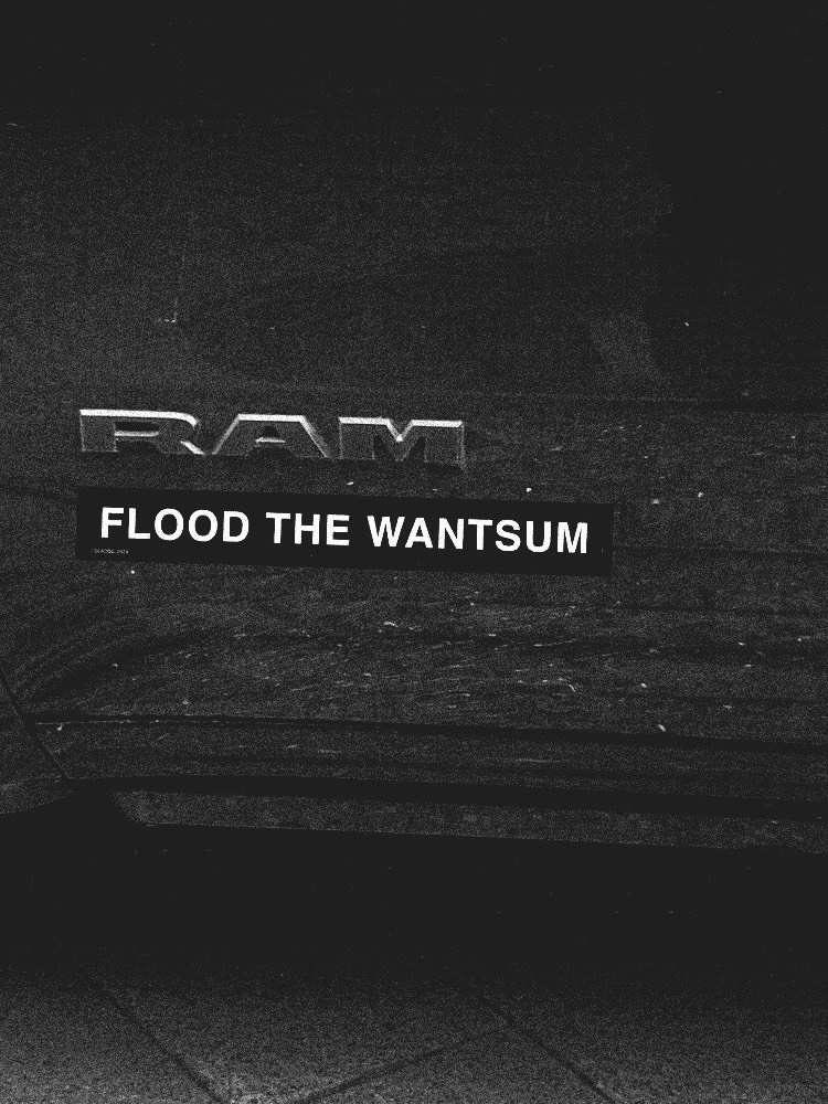 Flood The Wantsum Bumper Sticker, SEADOG