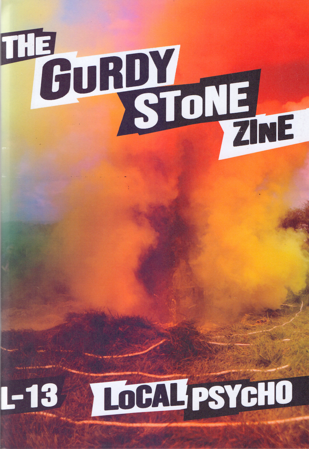 THE GURDY STONE ZINE with Flexi-disc Field Recording and Poster, Local Psycho