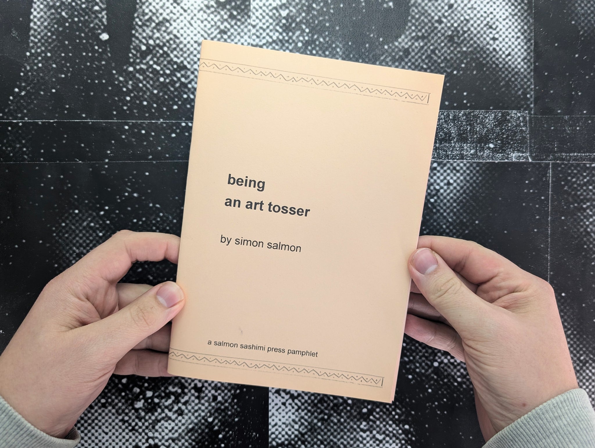 Being an Art Tosser, Simon Salmon